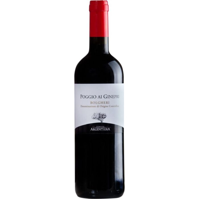 Argentiera, Bolgheri Poggio ai Ginepri Rosso 2022, 750 ml